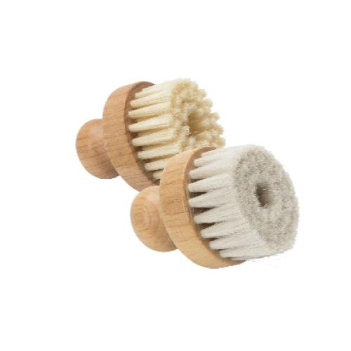 Small circular natural hair conservation brushes - expmshop