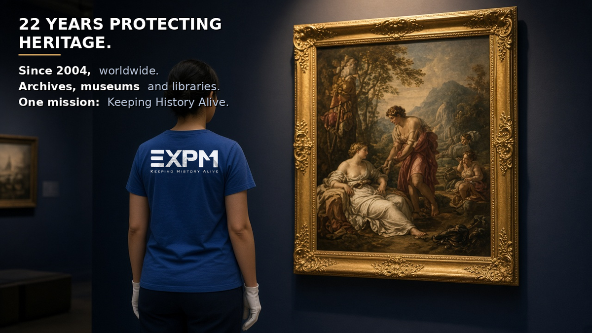 EXPM – 22 years protecting heritage. Keeping History Alive.