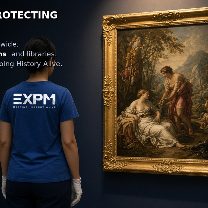 EXPM – 22 years protecting heritage. Keeping History Alive.