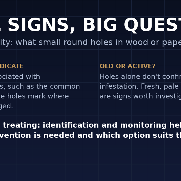 EXPM – Small signs, big questions