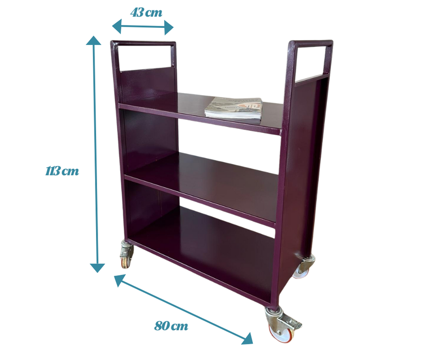 EXPM®  Book Trolleys 80x43x113 cm (height)